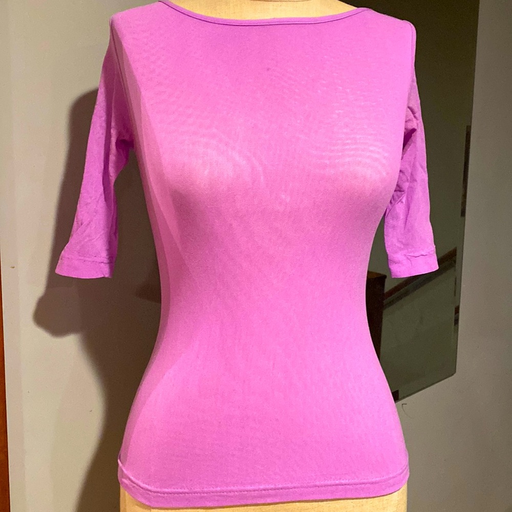 Sweet pea mesh top